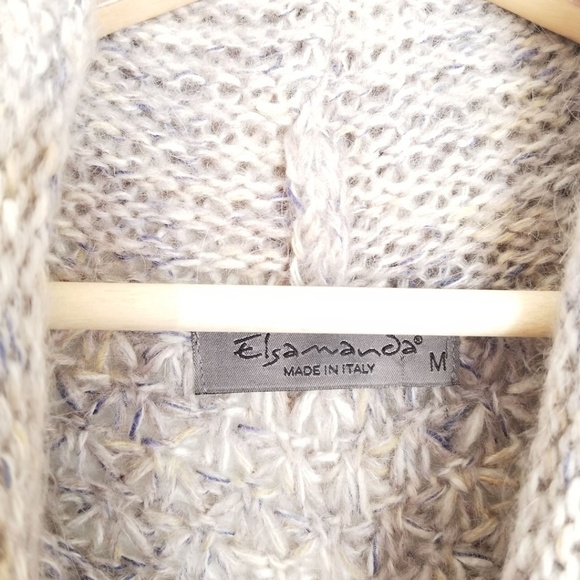 Anthro Elsamanda Mohair Wool Cowl Neck Sweater Med - Picture 5 of 7